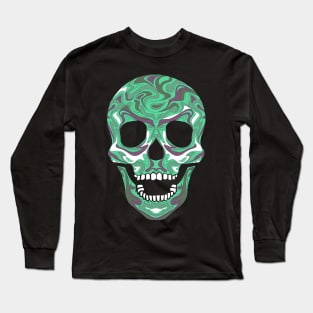 color skull Long Sleeve T-Shirt